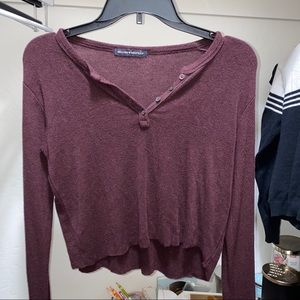 Brandy Melville Henley long sleeve